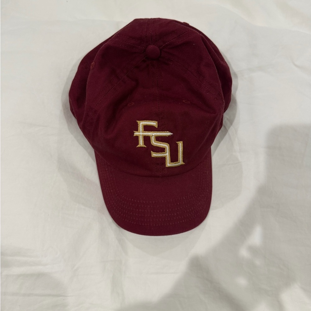 FSU Embroidered Maroon Baseball Cap